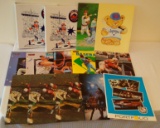 Vintage 1970s 1980s School Binder Folder Office Lot ABC Wide World Mets MLB NOS New Unused
