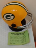 Vintage 1973 NFL Football Helmet Radio Transistor Green Bay Packers