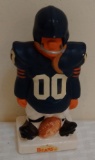 Vintage Fred Kail NFL Football Player Small Statue Lineman 1960s Chicago Bears 5'' Nice