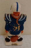 Vintage Fred Kail NFL Football Player Small Statue Lineman 1960s Baltimore Colts 5''