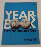 Vintage 1966 New York NY Yankees Yearbook Magazine Publication Revised Nice Condition Mantle