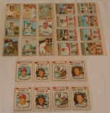 Vintage 1970 Topps Baseball Card Lot All Stars HOFers Rose Reggie Brooks Carew Stargell Fingers