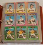 580+ Vintage 1975 Topps Baseball Card Album Huge Lot Loaded Stars HOFers