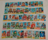 52 Vintage 1968 Topps NFL Football Card Lot Some Stars Solid