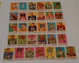 31 Vintage NFL Football Card Lot 1959 Topps Solid Some Stars