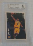1996-97 Collector's Choice NBA Basketball Kobe Bryant Lakers Rookie Card RC HOF #267 BGS GRADED 8 RC