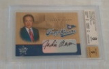 2004 Leaf Rookies & Stars Fans Of The Game Autograph Jackie Mason Comedian BGS GRADED 8 9 MINT