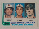 Key Vintage 1982 Topps Baseball #21 Cal Ripken Jr Rookie Card RC Orioles HOF Nicely Centered