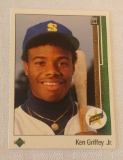 1989 Upper Deck Baseball #1 Ken Griffey Jr Rookie RC Mariners HOF Key Card