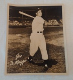 Vintage 1940s Joe DiMaggio 8x10 B/W Photo Premium Yankees HOF Unknown Team Issue Picture Pack