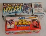 NHL Hockey Factory Card Set Lot 1990-91 Topps & Score Upper Deck 1991-92 High Number Stars Rookies