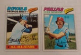 Vintage 1977 Topps Baseball Card Star Pair Pack Fresh Grade Them George Brett Mike Schmidt HOF