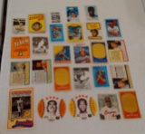 Vintage 1960s 1970s 1980s Oddball Issue Card Insert Lot Kellogg's Topps Stars HOFers Ruth Aaron MLB