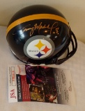 Tommy Maddox Autographed Signed Micro Riddell NFL Football Steelers Helmet JSA COA