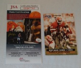 Herschel Walker Autographed Signed On Card Auto Pro Set Heisman Hero Georgia NFL Football JSA COA