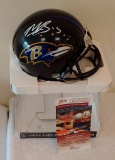 Marquise Brown Autographed Signed Mini NFL Football Helmet Ravens JSA COA Hollywood Riddell