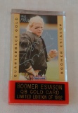 1992 Proline Portraits Autographed Signed Card Boomer Esiason Bengals Encased 62/1992 Scoreboard COA