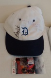 George Foster Autographed Signed Detroit Tigers Baseball Hat Cap JSA