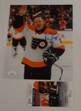 Brian Propp NHL Hockey 8x10 Photo Flyers Autographed Signed JSA COA Guffaw Inscription