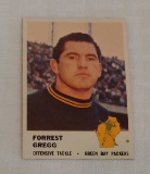 Vintage 1961 Fleer NFL Football Card #94 Forrest Gregg Packers HOF