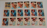 18 Vintage 1978 Topps MLB Baseball Card Lot Rose Brett Bench Whitaker Rookie RC