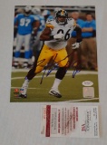 Ziggy Hood Autographed Signed 8x10 Photo Steelers JSA COA NFL Football