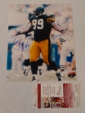 Levon Kirkland Autographed Signed 8x10 Photo Steelers JSA COA NFL Football