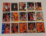 15 Michael Jordan NBA Basketbal Card Lot Bulls HOF Topps Base