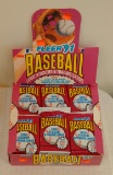 1991 Fleer MLB Baseball Jumbo Pack Factory Sealed Wax Box 24 Packs Stars Rookies HOFers Potential