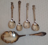 Vintage Antique Collector Spoon Lot Howdy Doody Campbell's Soup Kids Mary Poppins Disney 1900 Large