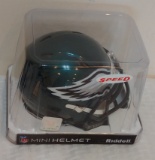 1 Brand New Philadelphia Eagles Riddell Mini Football Helmet MIB Great For Autographs NFL