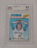 Key Vintage 1977 Topps Baseball Rookie Card #144 Bruce Sutter Cubs HOF Beckett GRADED 6.5 EX-MT BVG