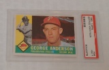 Vintage 1960 Topps Baseball Card #34 George Sparky Anderson PSA GRADED 7 NRMT Phillies