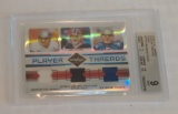 2004 Leaf Limited Player Threads Jersey Insert Card Prime Drew Bledsoe BGS GRADED 9 MINT 6/25 NFL