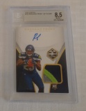 2018 Panini Limited NFL Rookie Insert Card 3 Color Patch Auto Rashaad Penny BGS GRADED 8.5 36/299