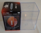 Ultra Pro Acrylic Storage Display Case UV Full Size NFL Football Autograph Signed w/ Box Used Once