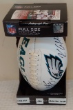 Autographed Dual Signed Philadelphia Eagles Logo NFL Football Malcolm Jenkins & Grugier-Hill JSA COA