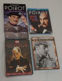 Factory Sealed DVD Blue Ray Disc Lot Poirot Season 13 Murder Orient Express Sherlock Holmes Horror