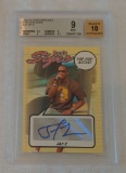 2005-06 Topps Bazooka Jay-Z Signs Autographed Insert Rookie Card BGS GRADED 9 MINT 10 Auto Low Pop
