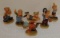 6 Different Vintage Baseball Player Lot Set Royal Crown Child Life Japan Little Leaguers