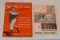 Vintage 1937 World Series Magazine Yankees Joe Dimaggio w/ 1966 Official Program Yearbook Mantle