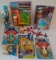 Vintage Toy Lot Figures Baseball Theme Bendables Soap Hot Wheels Zany Zone Yankees Bubbles