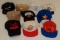 10 Vintage Snapback Baseball Hat Cap Lot 1980s 1990s Jesus Clock Mantle Prince Williams Canons MiLB