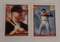 2 Vintage 1991 Topps Desert Shield Card Lot #450 Wade Boggs & #349 Dave Gallagher