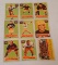 8 Different Vintage 1956 Topps NFL Football Steelers Card Lot Team Set Solid Conditions