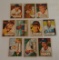 10 Vintage 1952 Topps MLB Baseball Card Lot Pesky Law