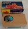 Vintage Metal Tin Toy Japan w/ Box Unplayed Gyro Action Space Tank Battery Op Works