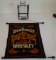 Jack Daniels Wire Pouring Station Bottle Holder Bar Display Decor Advertising w/ Yarn Art Sign