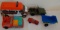 Vintage Toy Lot Pressed Steel Metal Plastic Military Jeep Japan Battery Op Tin Litho Ideal Dragster