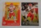 2 Clude Edwards-Helaire Rookie Card Lot RC Chiefs Panini Chronicles Gridiron Kings LSU NFL Football